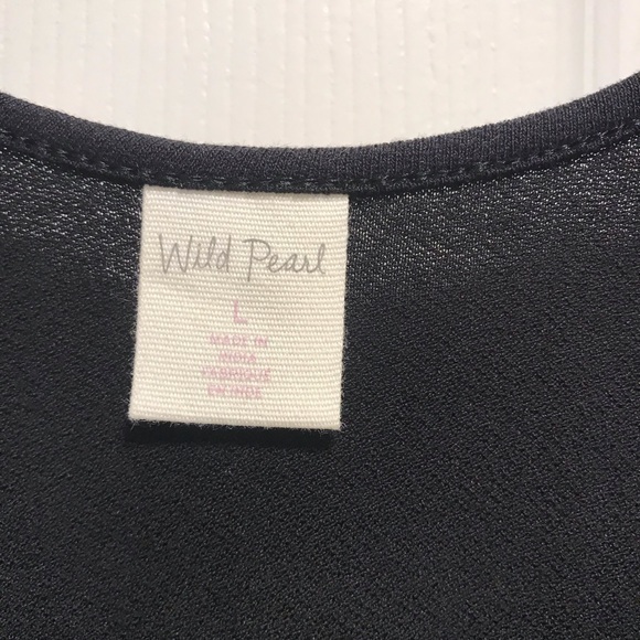 Wild Pearl gathered waist ruffle tank - Picture 4 of 4